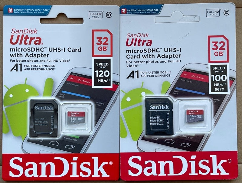 100% Original SanDisk Micro SD Card Class 10 TF Card 32GB 64GB