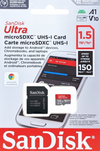 SanDisk Ultra 1.5TB MicroSD 150Mb/s Memory Card SDSQUAC-1T50-GN6MA Retail pack