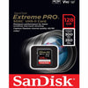 SanDisk Extreme Pro UHS-II 128GB SD Memory Card SDHC 300Mb/s SDSDXDK-128G-GN4IN retail pack