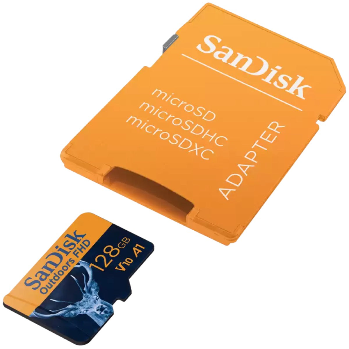 SanDisk Outdoors FHD 128GB MicroSD Memory Card