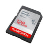 SanDisk Ultra GO 128GB SDXC 190mb/s SD Memory Card SDSDUGN-128G-GN6IN angled view