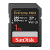 SanDisk Extreme PRO UHS-II V60 1TB SD Memory Card SDSDXEP-1T00-GN4IN front view
