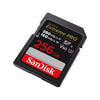 SanDisk Extreme PRO UHS-II V60 256GB SD Memory Card SDSDXEP-256G-GN4IN angled view