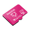 SanDisk Nintendo Switch Fortnite Edition 256GB MicroSD Memory Card SDSQXAO-256G-GN6ZG angled view