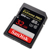 SanDisk Extreme Pro UHS-II 32GB SD Memory Card SDHC 300Mb/s SDSDXDK-032G-GN4IN angled right