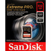 SanDisk Extreme Pro 512GB SD Memory Card SDXC 200Mb/s SDSDXDD-512G-GN4IN front of retail pack