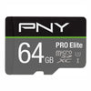 PNY Pro Elite 64GB MicroSD Memory Card V3 U3 rated