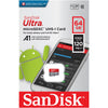 SanDisk Ultra 64GB MicroSD 120Mb/s Memory Card retail pack SDSQUA4-064G-GN6MN