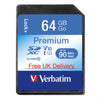 Fee Delivery Verbatim Premium SDXC memory card 64 GB