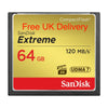 Free Delivery SanDisk Extreme 64GB CF CompactFlash UDMA7 Memory Card 120Mb/s SDCFXSB-064G-G46