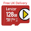 Lexar Play 128GB MicroSD High-Speed Memory Card for Switch/Portable Gaming Devices/Smartphones
