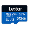 Lexar High Performance 633x 512GB MicroSD Memory Card