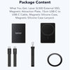 Lexar SL500M External SSD with Magnetic Set 2TB for Creator packaging contents