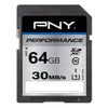 PNY Performance SD Card 64GB SDXC