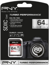 Lexar Turbo Performance 64GB SDXC Card Retail pack