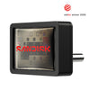 A Sandisk  Extreme Fit USB-C™ Flash Drive - 256 GB A Red Dot Winner 2026 award mark appears in the top right on a white background.