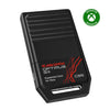 A black SANDISK Optimus GX C50 Storage Expansion Card for XBOX Series X|S - 1 TB  expansion card for Xbox, shown at an angle on a white background with a green 'Designed for Xbox' badge in the top right corner.