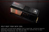 A PlayStation-branded gaming Sandisk Optimus GXPRO 850P SSD shown at an angle on a dark background, with glowing orange heat pipes and a black heatsink design. Text at the bottom reads 'HELP KEEP YOUR DATA COOL' and describes cooling benefits for PS5 and PS5 Pro consoles.