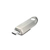 SanDisk Ultra Luxe USB Type-C Flash Drive - 256 GB on a white background
