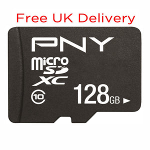 Free delivery PNY Performance Plus 128GB MicroSD Memory Card