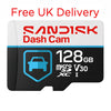 SanDisk Dash Cam 128GB MicroSD Memory Card 100MB/s SDSQQNR-128G-GU6SN free UK delivery