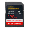 SanDisk Extreme PRO 128GB SD Memory Card SDXC 250Mb/s SDSDXXJ-128G-GSCIN free UK delivery