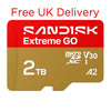 SANDISK Extreme GO microSD UHS-I Card - 2TB SDSQXGN-2T00-GN6MN free UK delivery