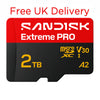 SANDISK Extreme PRO microSD UHS-I Card - 2TB SDSQXCD-2T00-GN6MA free UK delivery