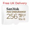 SanDisk Max Endurance 256GB MicroSD Memory Card SDSQQVR-256G-GN6IA free delivery