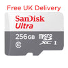 Free Delivery SanDisk Ultra Lite 256GB MicroSD 100Mb/s Memory Card SDSQUNR-256G-GN3MN