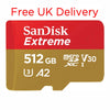 SanDisk Extreme 512GB microSDXC Memory Card free delivery