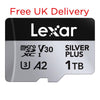 Lexar Prtofessional Silver Plus 1TB MicroSD Memory Card