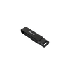 Metallic cylindrical component on a white background