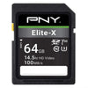 PNY Elite-X  64GB SDXC Memory Card
