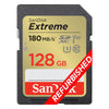 Refurbished SanDisk Extreme 128GB SD Memory Card SDXC