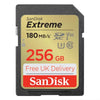 Free Delivery SanDisk Extreme 32GB SDXC Memory Card SDSDXVV-256G-GNCIN