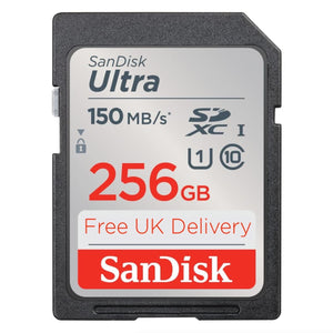 Free Delivery SanDisk Ultra 256GB SDXC Memory Card SDSDUNC-256G-GN6IN