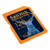 SanDisk Outdoors FHD 128GB SD Memory Card SDXC 150Mb/s SDSDUWC-128G-GN6VN angled