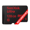 Refurbished SanDisk Ultra 128GB MicroSD Memory Card