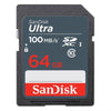 SanDisk Ultra 64GB SD Memory Card SDXC 100Mb/s