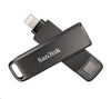 SanDisk iXpand Flash Drive Luxe 256GB Lightning and USB-C SDIX70N-256G-GN6NE free UK delivery