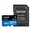 Lexar High Performance 633x 128GB MicroSD Memory Card with adapter