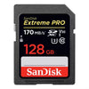 SanDisk Extreme Pro 128GB SD Memory Card SDXC 170Mb/s SDSDXXY-128G-GN4IN