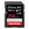 SanDisk Extreme Pro 256GB SD Memory Card SDXC 170Mb/s SDSDXXY-256G-GN4IN