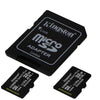 Kingston Canvas Select Plus 32GB x2 MicroSD Memory Card Twin Pack SDCS2/32GB-2P1A with adapter