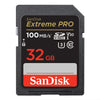 New Model SanDisk Extreme Pro 128GB SD Memory Card SDHC 100Mb/s SDSDXXO-032G-GN4IN front