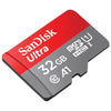 SanDisk Ultra 32GB MicroSD 120Mb/s Memory Card Angled SDSQUA4-032G-GN6MA