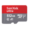 SanDisk Ultra 512GB MicroSD 150Mb/s Memory Card SDSQUAC-512G-GN6MA