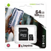 Kingston Canvas Select Plus 64GB MicroSD Memory Card SDCS2/64GB retail pack