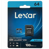 Lexar High Performance 633x 64GB MicroSD Memory Card retail pack